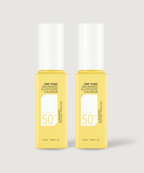 나이아신아마이드 글루타치온 선세럼 55ml SPF50+ PA++++, 2 PACK