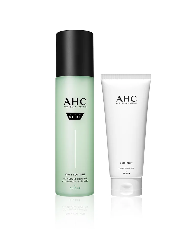 프로샷 온리 포 맨 노세범 트러블 올인원 에센스 200ml + 클렌징폼 150ml